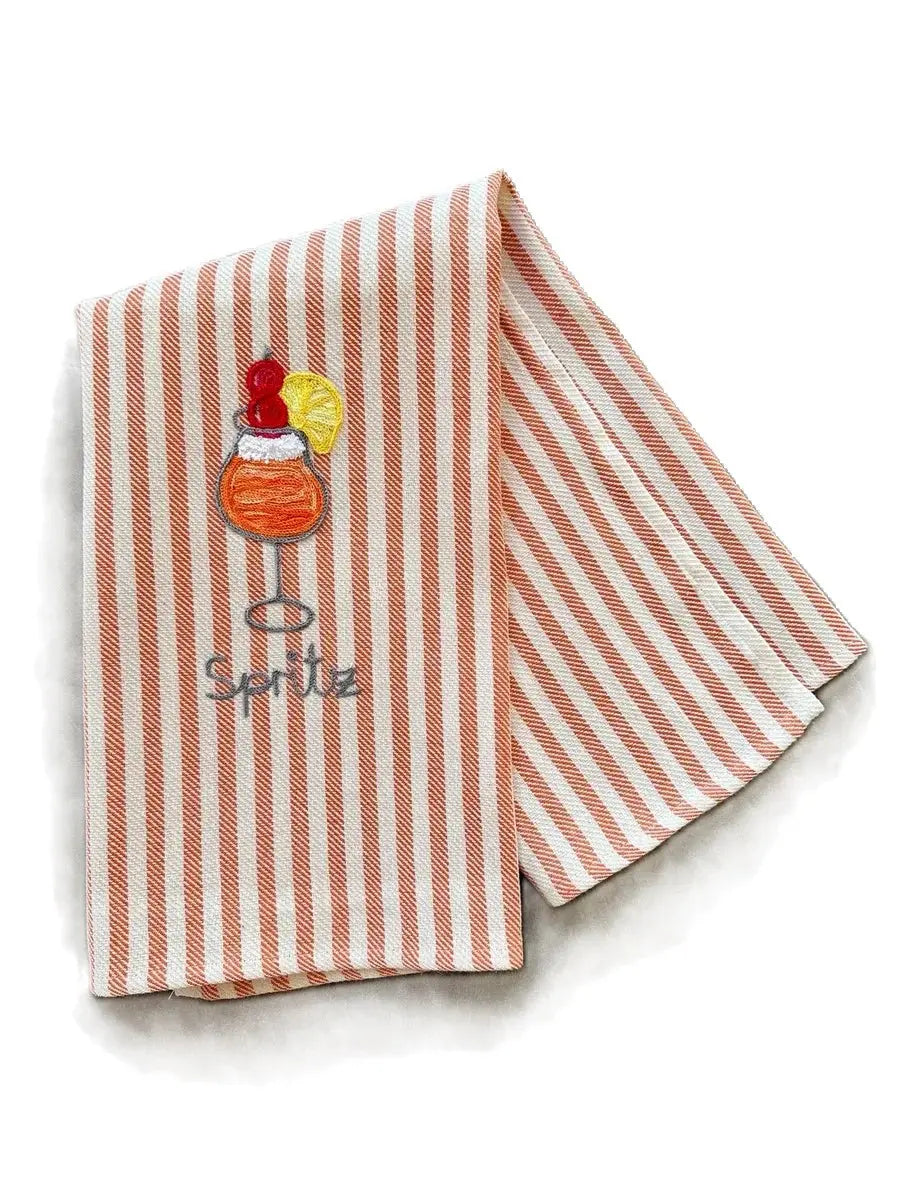 Busatti Embroidered Tea Towel Busatti
