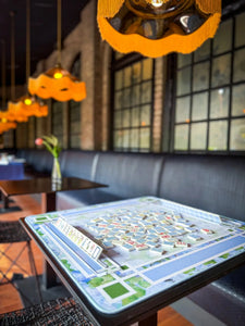 Amanda Toppe Hydrangea Bliss Travel Mahjong Mat Amanda Toppe