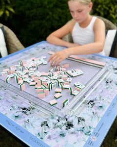 Amanda Toppe Petalwood Mahjong Mat Amanda Toppe