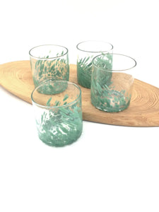 Forest Spotted Rocks Glass Kathleen Andersen Art