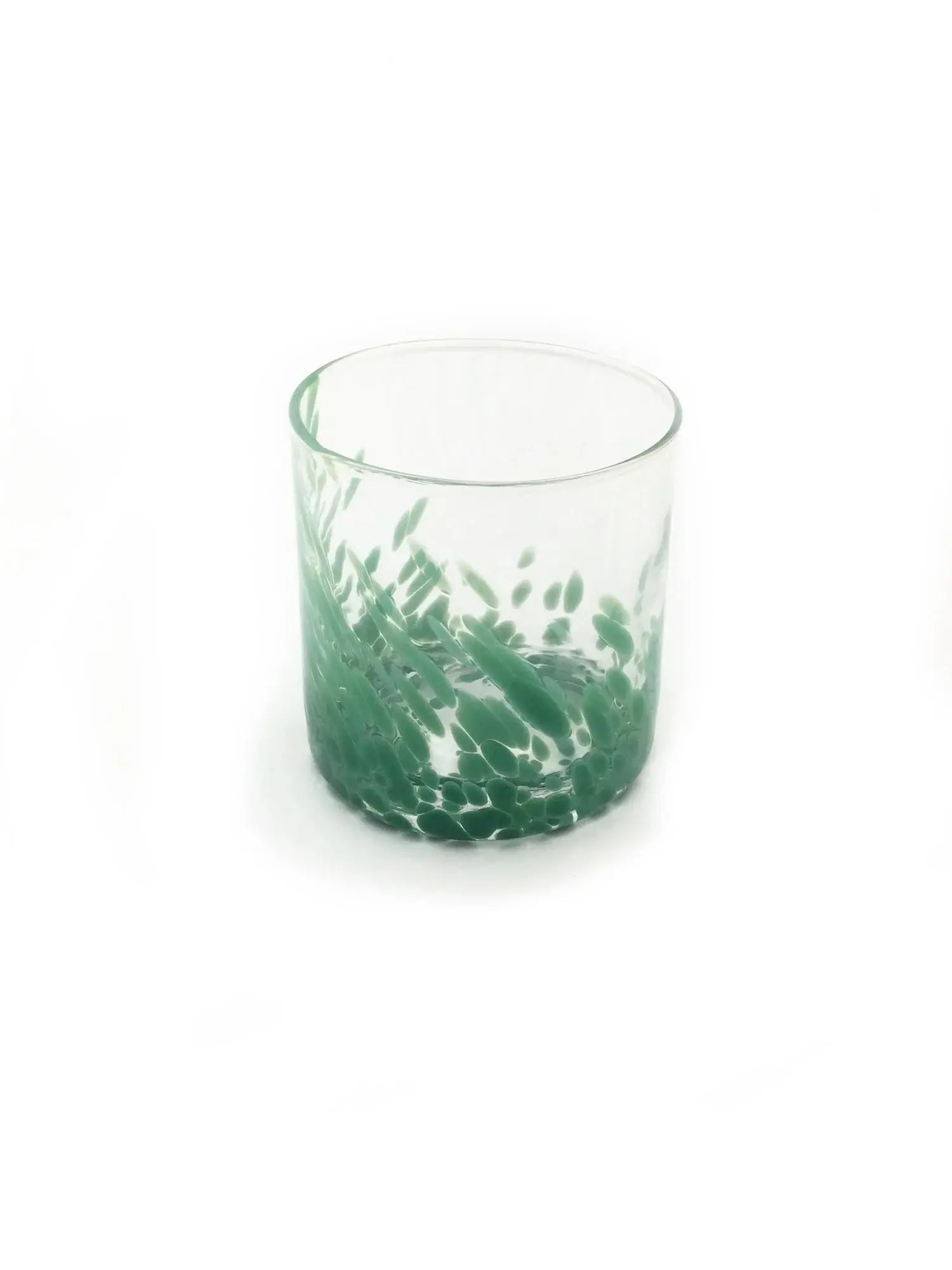 Forest Spotted Rocks Glass Kathleen Andersen Art