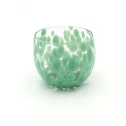 Forest Spotted Stemless Wine Glass Kathleen Andersen Art