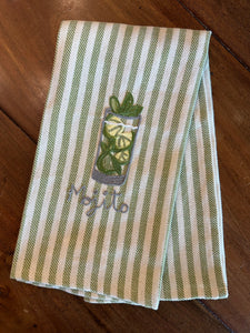 Busatti Embroidered Tea Towel Busatti