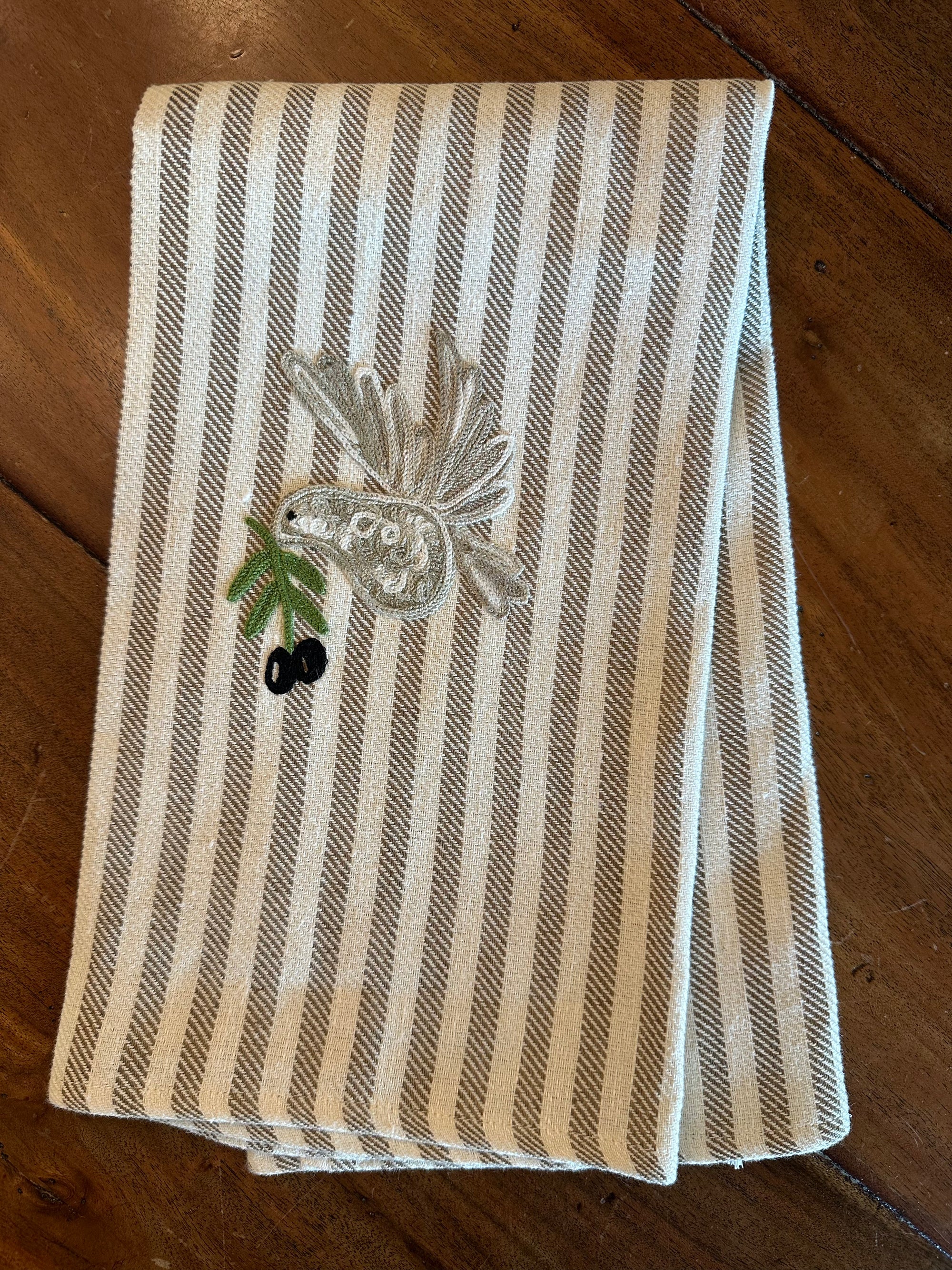 Busatti Embroidered Tea Towel Busatti