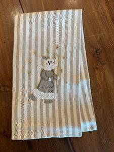 Busatti Embroidered Tea Towel Busatti