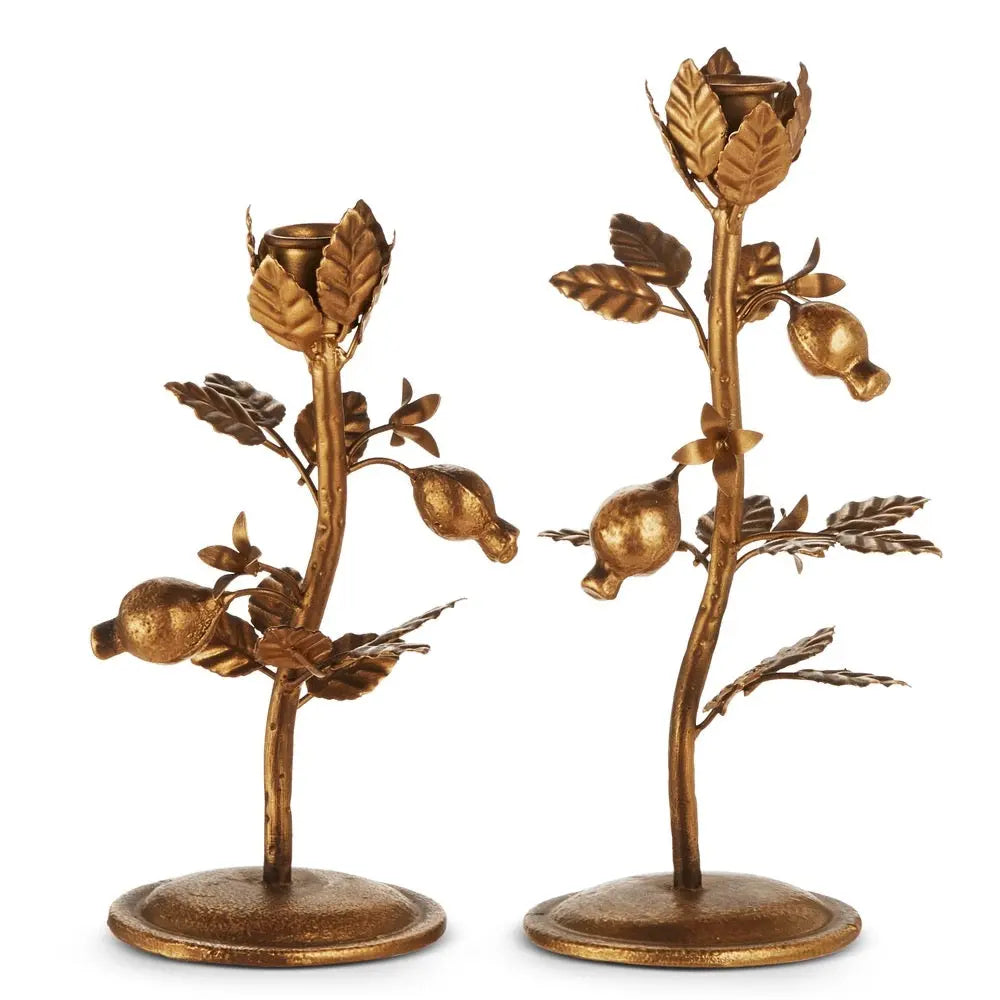 Pomegranate Candlesticks RAZ Imports