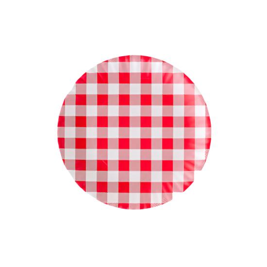 Gingham Melamine Plate One Hundred 80 Degrees