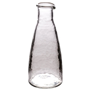 Hammered Glass Carafe Karma