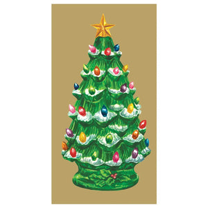 Vintage Christmas Tree Guest Napkins Hester & Cook