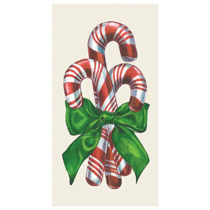 Candy Cane Guest Napkins Hester & Cook