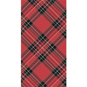 Red Plaid Napkins Hester & Cook