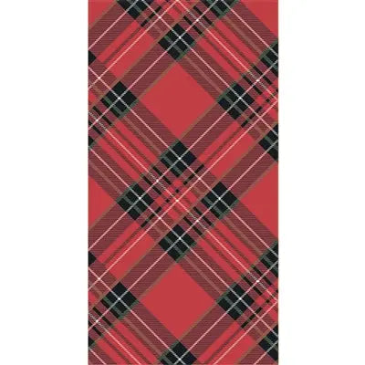 Red Plaid Napkins Hester & Cook