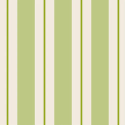 Green Awning Stripe Cocktail Napkin Hester & Cook