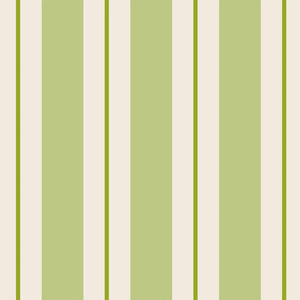 Green Awning Stripe Cocktail Napkin Hester & Cook