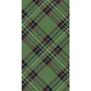 Green Plaid Napkins Hester & Cook