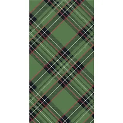 Green Plaid Napkins Hester & Cook