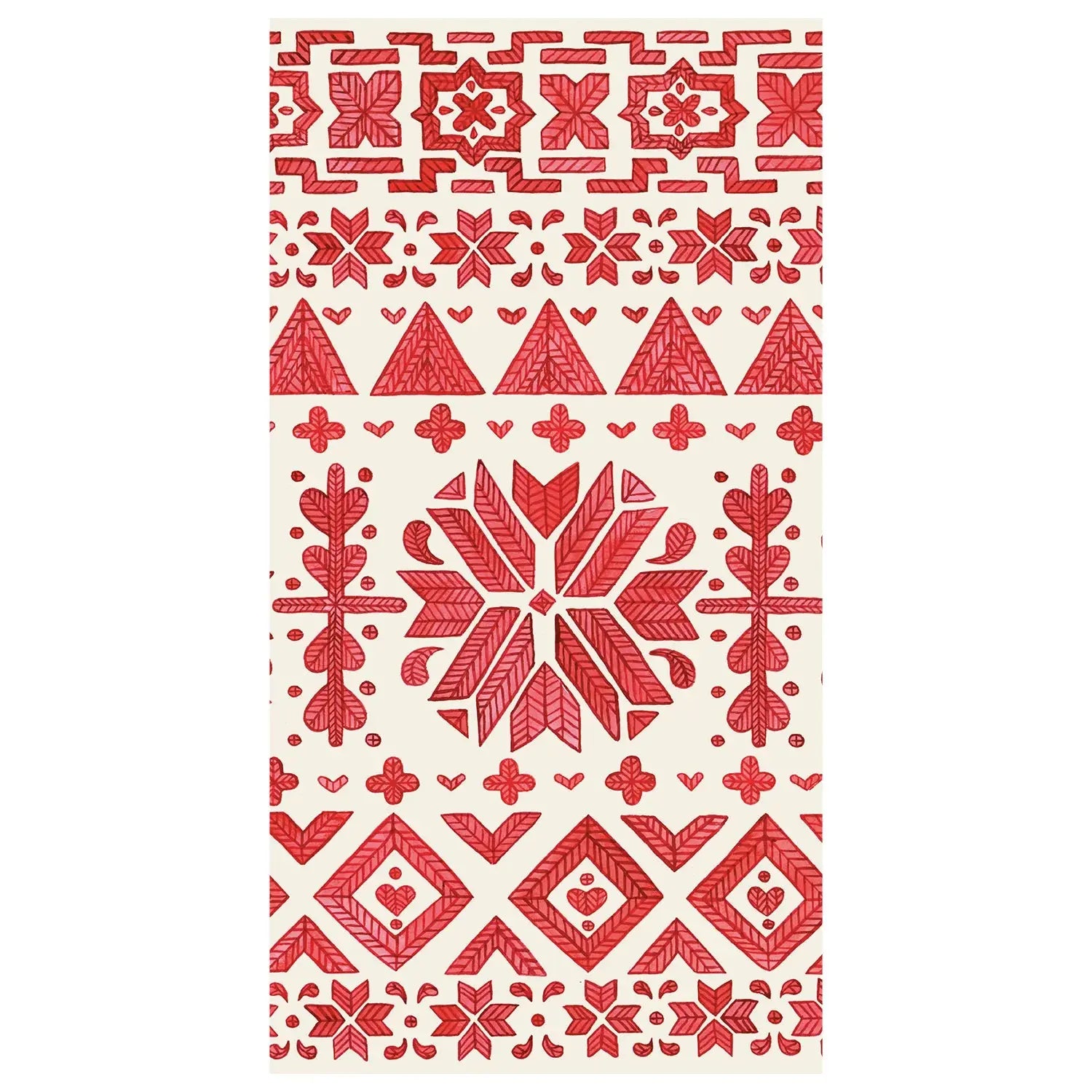Fair Isle Guest Napkins Hester & Cook
