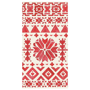 Fair Isle Guest Napkins Hester & Cook