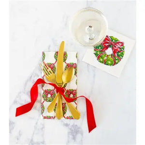 Holiday Wreath Napkins Hester & Cook