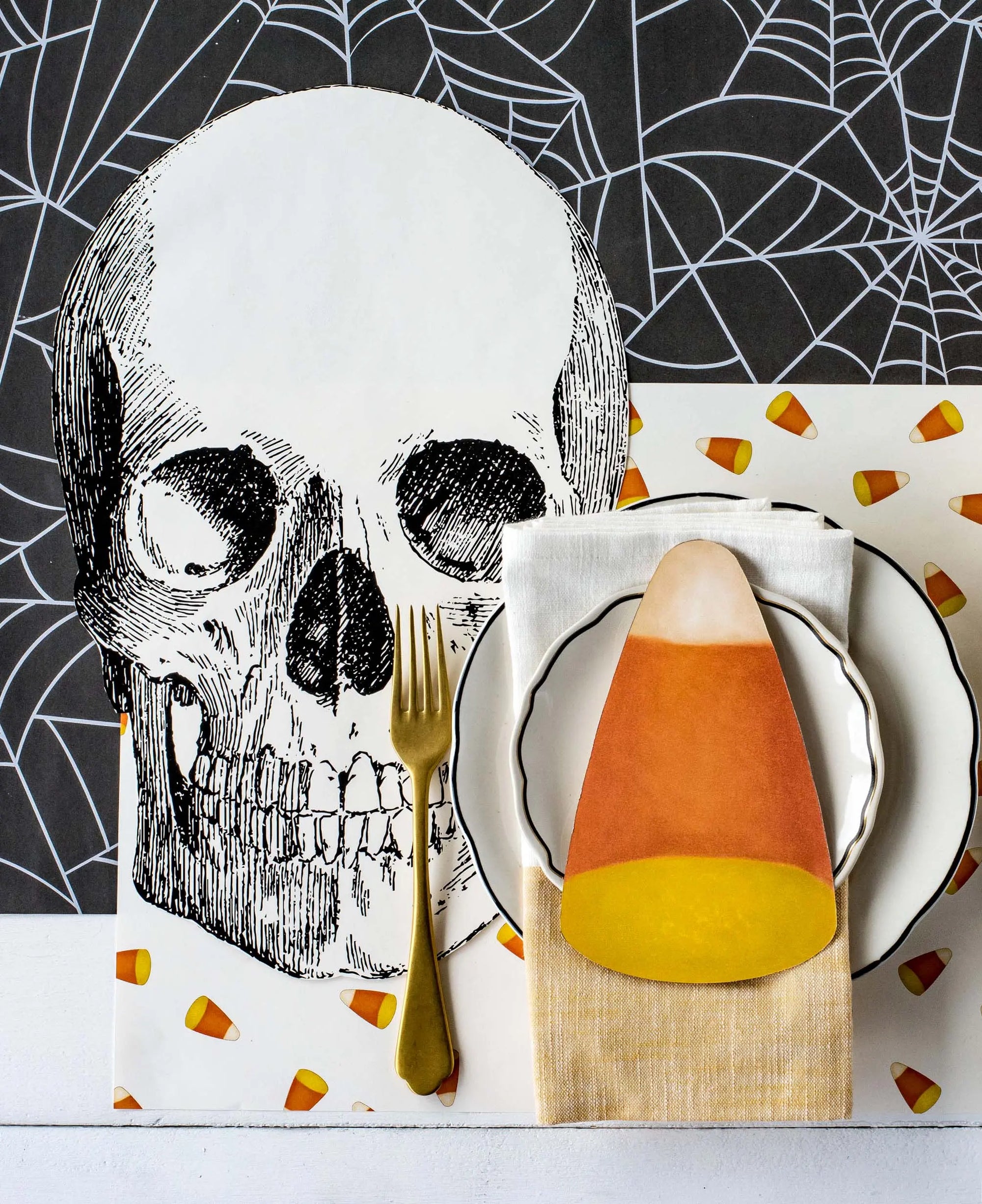 Skull Die Cut Placemat Hester & Cook