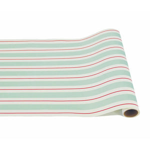 Seafoam + Red Awning Stripe Runner Hester & Cook