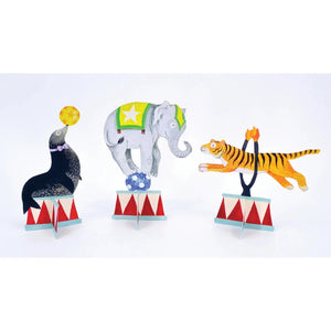 Circus Trio Table Ornaments Hester & Cook