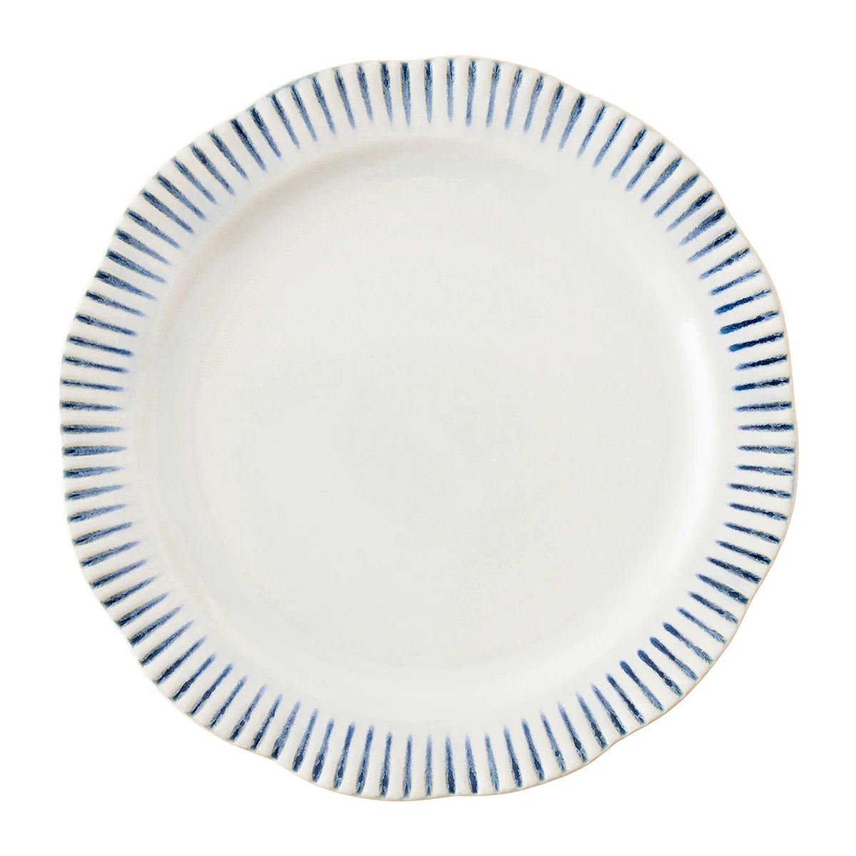 Indigo Sitio Stripe Dinner Plate