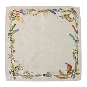 Forest Walk Cafe Au Lait Napkins Juliska