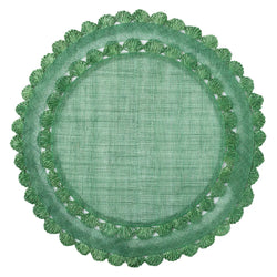 Isadora Evergreen Placemats Juliska