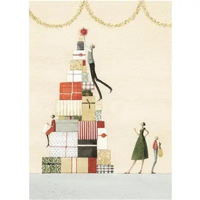 Present Pile Card Hester & Cook