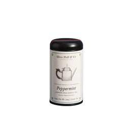 Peppermint Teabags Tin Oliver Pluff & Company