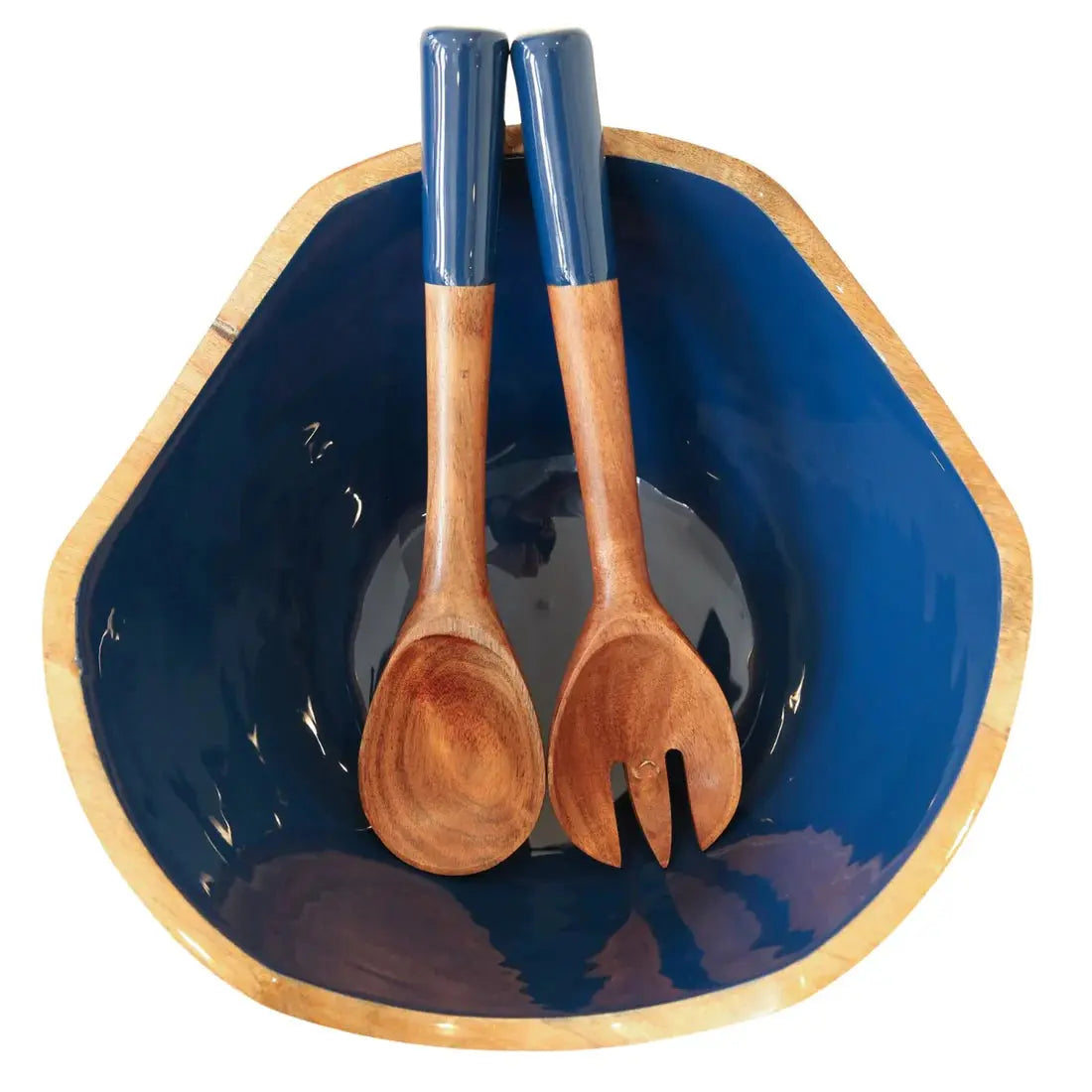 Montauk Bowl + Server Set Indy Home