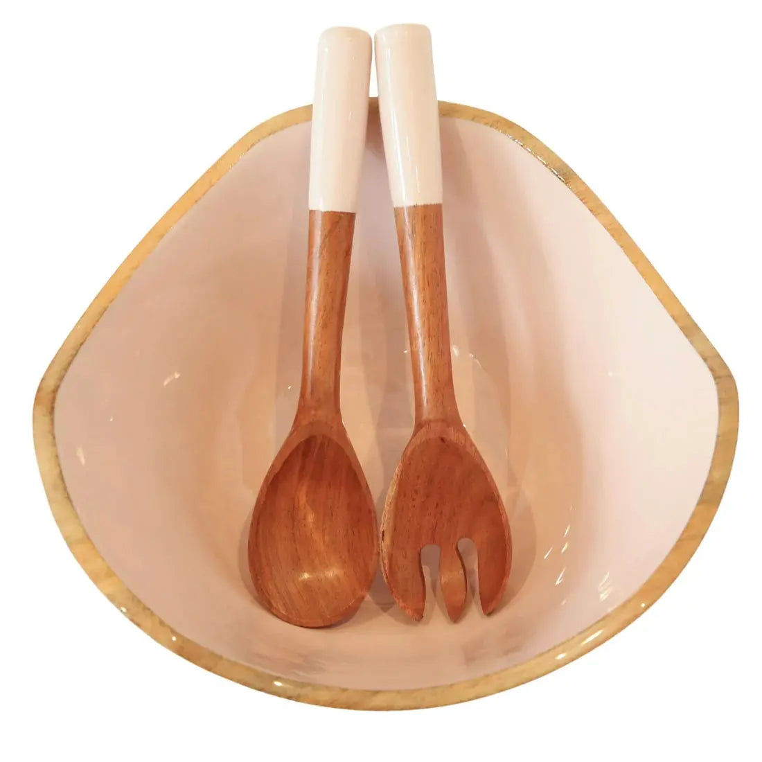 Montauk Bowl + Server Set Indy Home