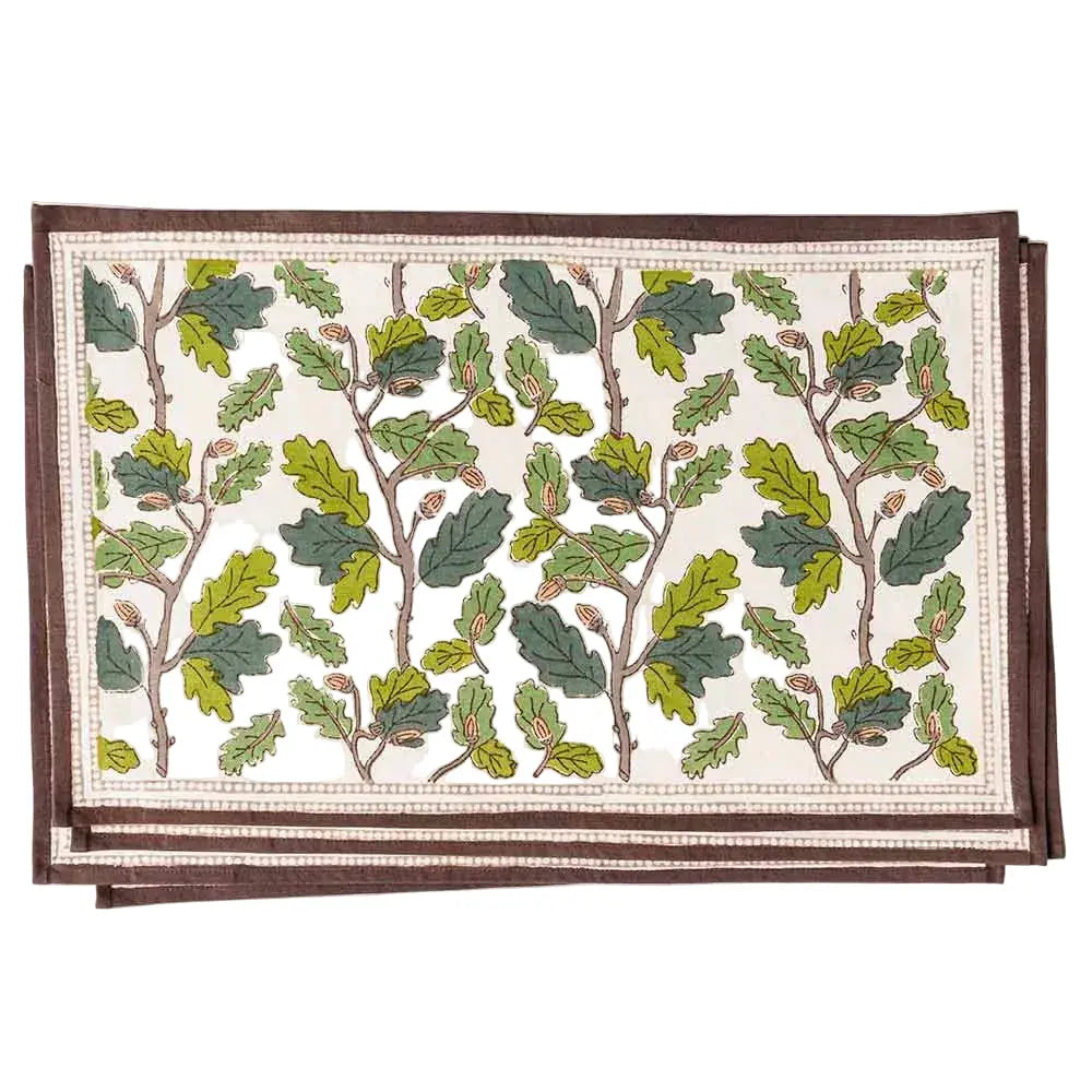 Maple + Acorn Placemats
