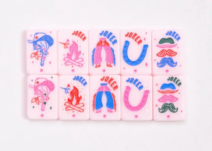 Miss Mahjong Mini Miss Cowgirl Travel Mahjong Bundle Miss Mahjong