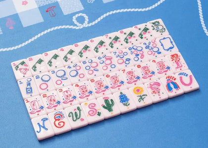 Miss Mahjong Mini Miss Cowgirl Travel Mahjong Bundle Miss Mahjong