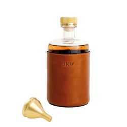 Custom Leather + Glass Decanter [Holiday Gifting Preorder] Clayton & Crume