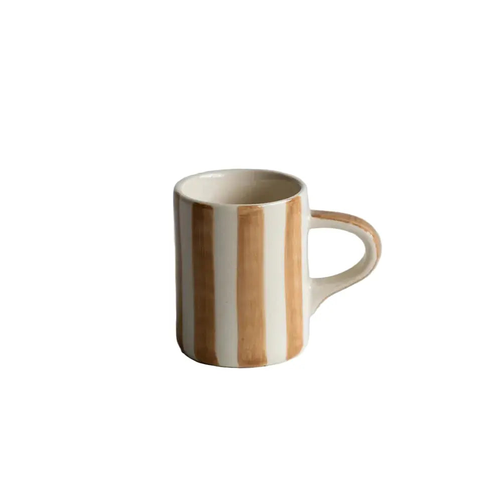Espresso Mug in Candy Stripe: Latte Musango