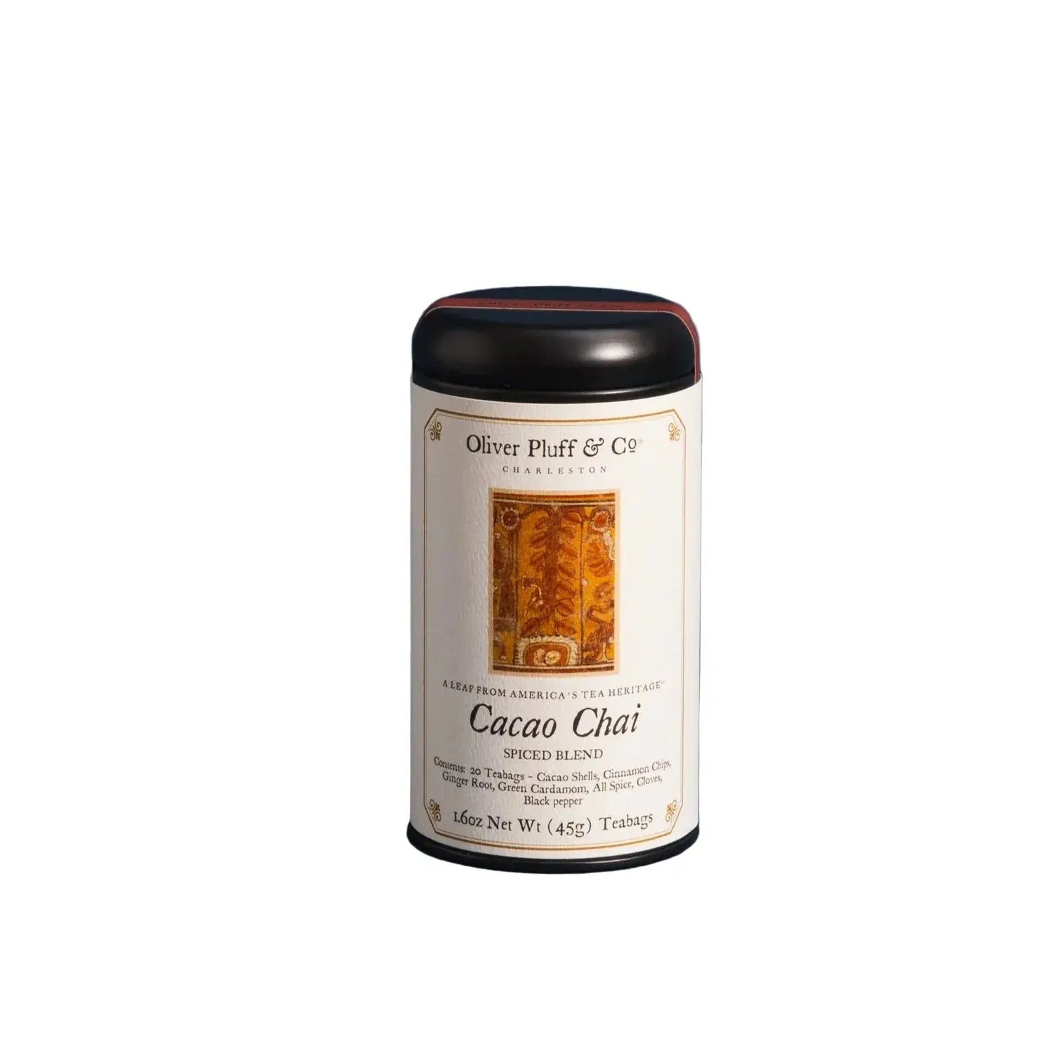 Cacao Chai Teabags Tin Oliver Pluff & Company
