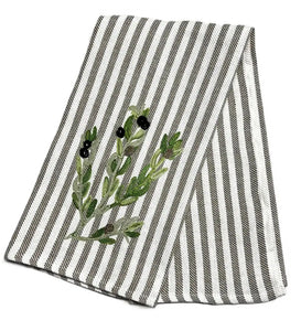 Busatti Embroidered Tea Towel Busatti