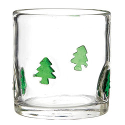 Christmas Tree Icon Glass Slant Collections