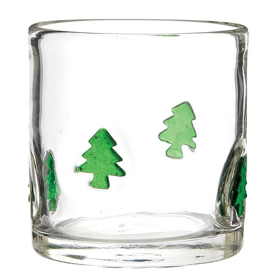 Christmas Tree Icon Glass Slant Collections