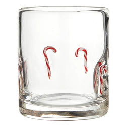 Candy Cane Icon Glass Slant Collections