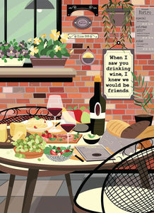 Wine Friends Puzzle ellembee gift