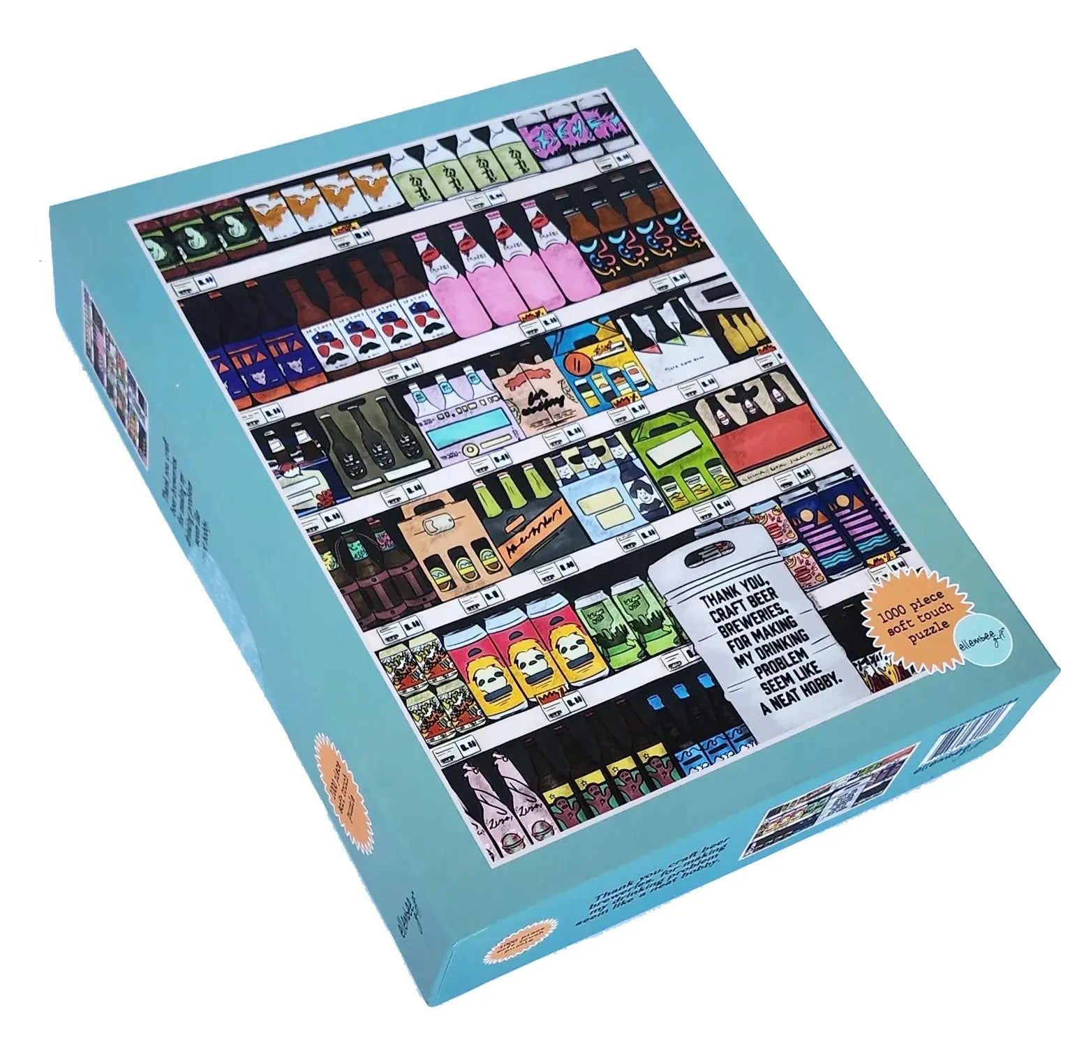 Craft Beer Puzzle ellembee gift