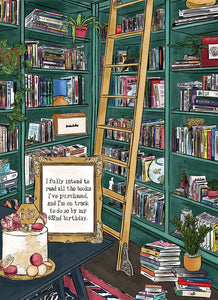 Reading Books Puzzle ellembee gift