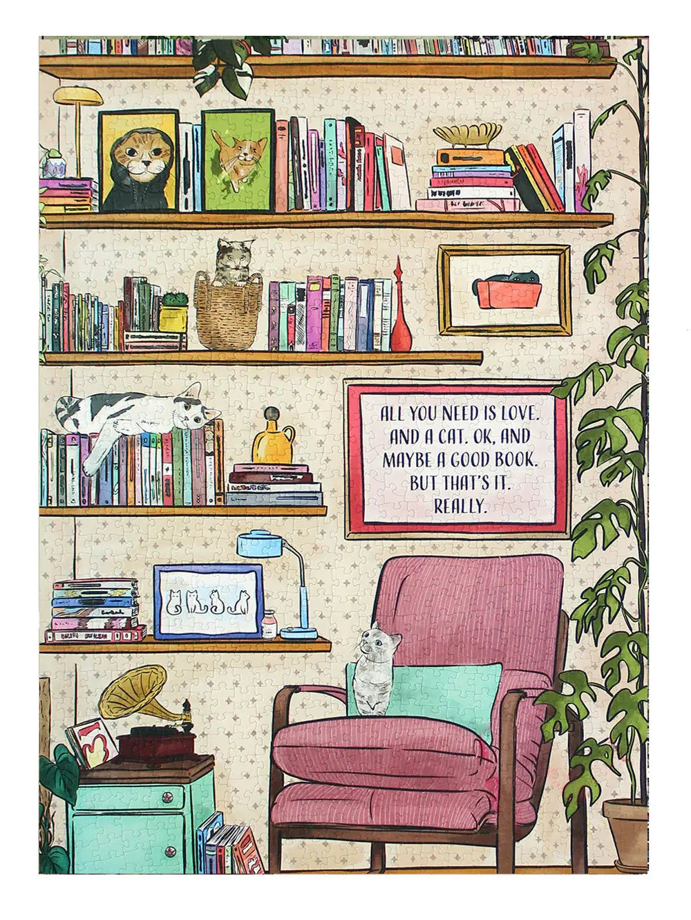 All You Need is Love Puzzle ellembee gift