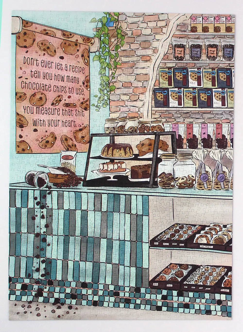 Chocolate Chips Puzzle ellembee gift