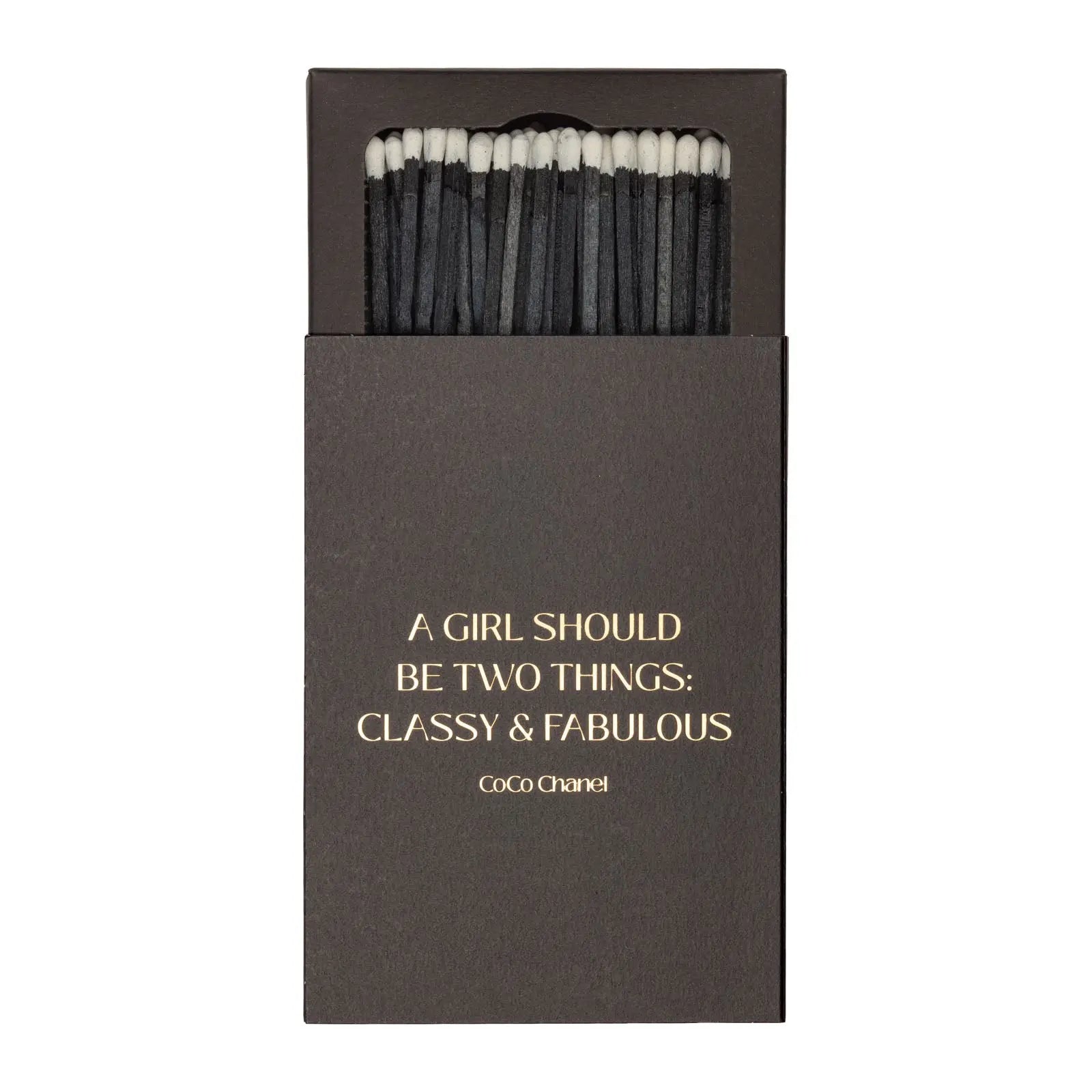 CoCo Chanel Classy + Fabulous Matchbox The Matchbox Maker