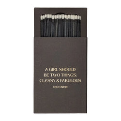 CoCo Chanel Classy + Fabulous Matchbox The Matchbox Maker